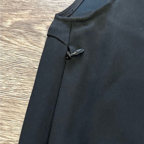 Babaton jumpsuit shorts one piece black SZ 6 - Picture 3 of 4